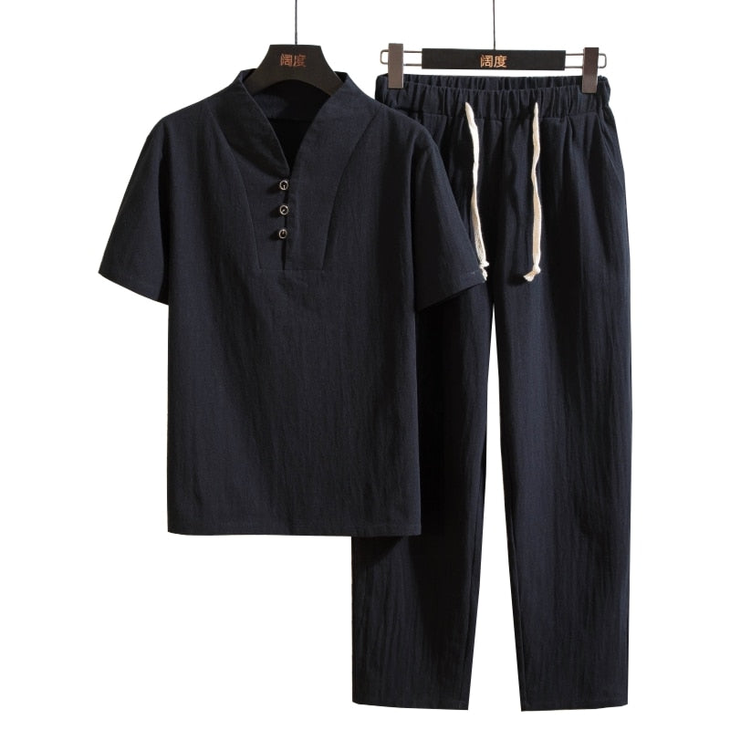 Sammy Jackson™ Luno Linen Clothing Set | A light & summery clothing set for men