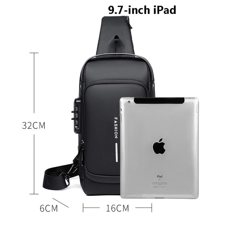 Sammy Jackson™ Trav Crossbody Bag | Een praktische & stijlvolle herentas