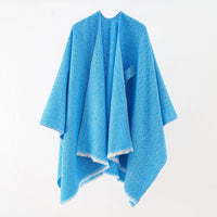 Mia Cashmere Poncho | Retro & Stylish
