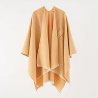 Mia Cashmere Poncho | Retro & Stylish
