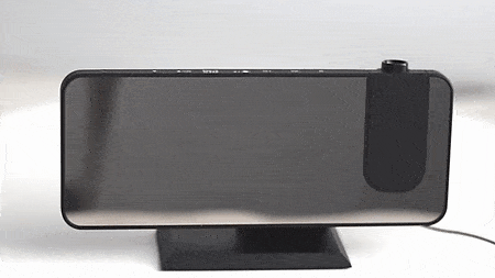 Sammy Jackson™ Astronatic™ | De Beste Alarmklok met LED Scherm - 180° Projector - USB lader