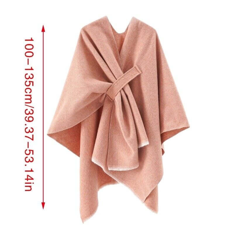 Mia Cashmere Poncho | Retro & Stylish